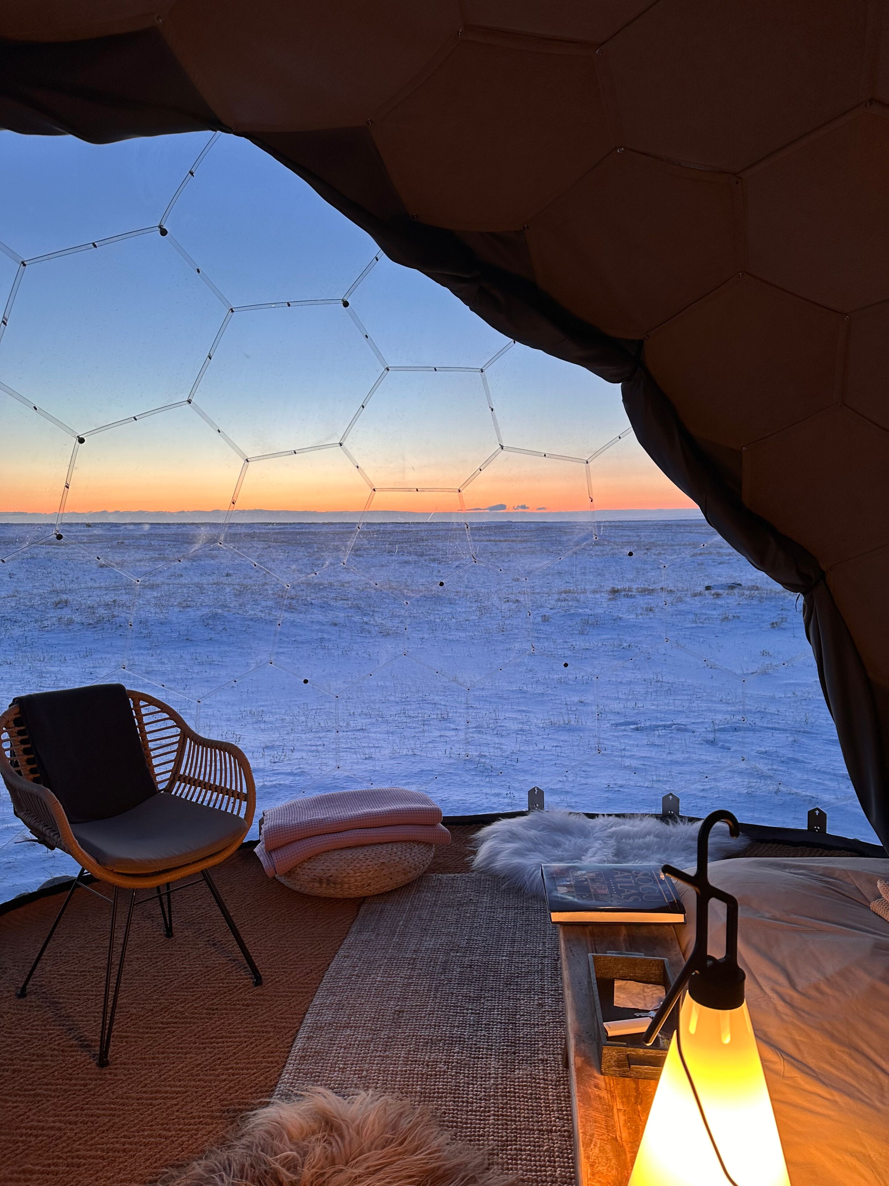 Black Beach Aurora dome | Bộ đồ giường cao cấp, trang trí khác biệt 