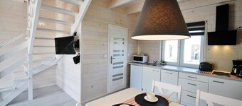 The newly built "White Cottage Lux", Grzybowo in Um Kolberg, 1-6 persons