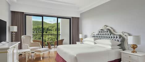Ropa de cama hipoalergénica, edredón y minibar