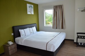Desk, iron/ironing board, free WiFi, bed sheets - Riverview Hotel (Bahau)