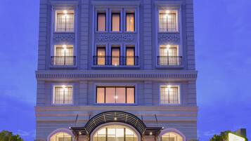 Fassade der Unterkunft