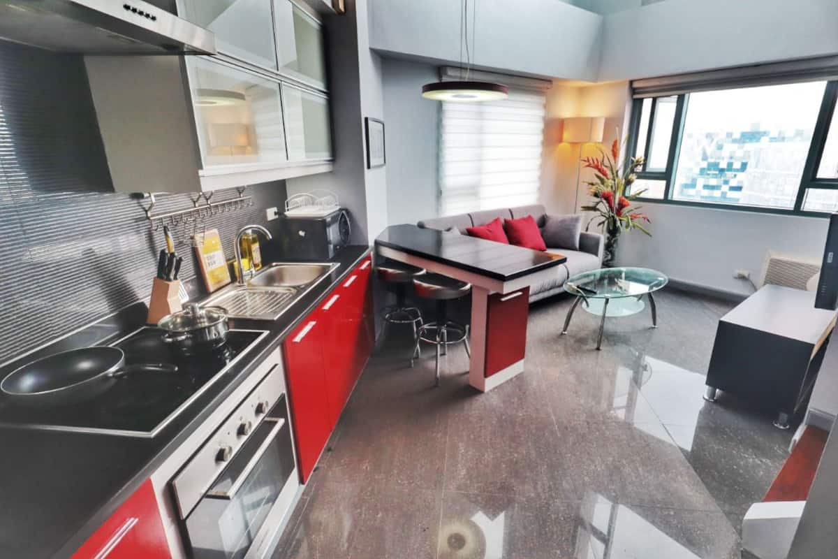 Loft (B5) | Vardagsrum | Platt-tv