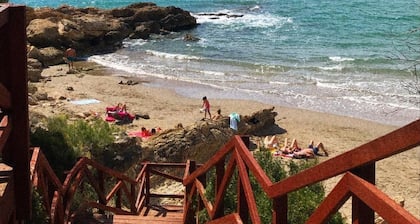 Casa junto a la playa
