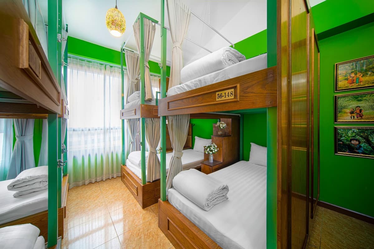 Dortoir Partagé Deluxe, dortoir mixte (8 Beds)