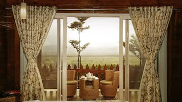 Luxury Chalet, Mountain View | 1 bedroom, in-room safe, iron/ironing board, free WiFi