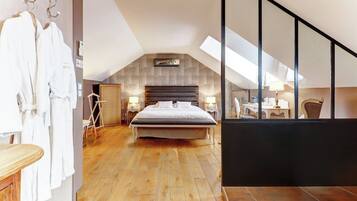 Habitación doble (Cavalière) | Decoración individual, mobiliario individual, escritorio