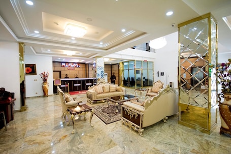 Lobby sitting area. Immaculate Golden Hotels Limited