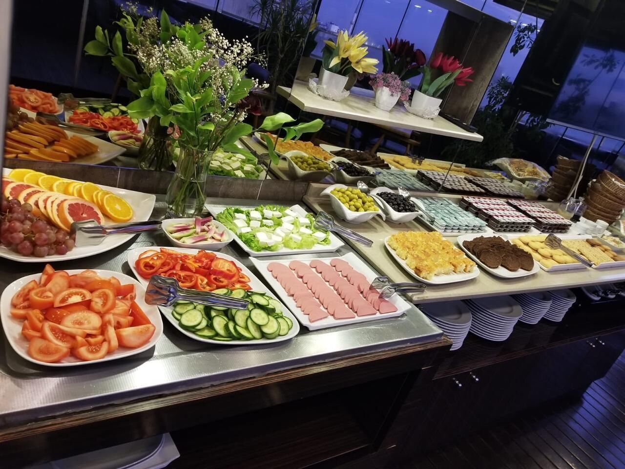 Desayuno buffet incluido todos los días 