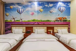 Business Triple Room | Desk, blackout drapes, free WiFi - Kunming Rongdu Business Hotel (Kunming)