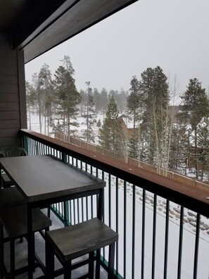 Outdoor dining - 4 En Suites + Loft, Gorgeous Views, Easy Ski and Village Access (Keystone)