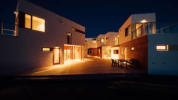 Front of property - evening/night