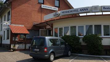 Fassade der Unterkunft