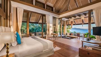 Suite presidencial, vistas al mar (Azure) | Minibar, wifi gratis, ropa de cama