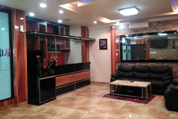 Lobby sitting area