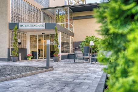 Entrada de la propiedad