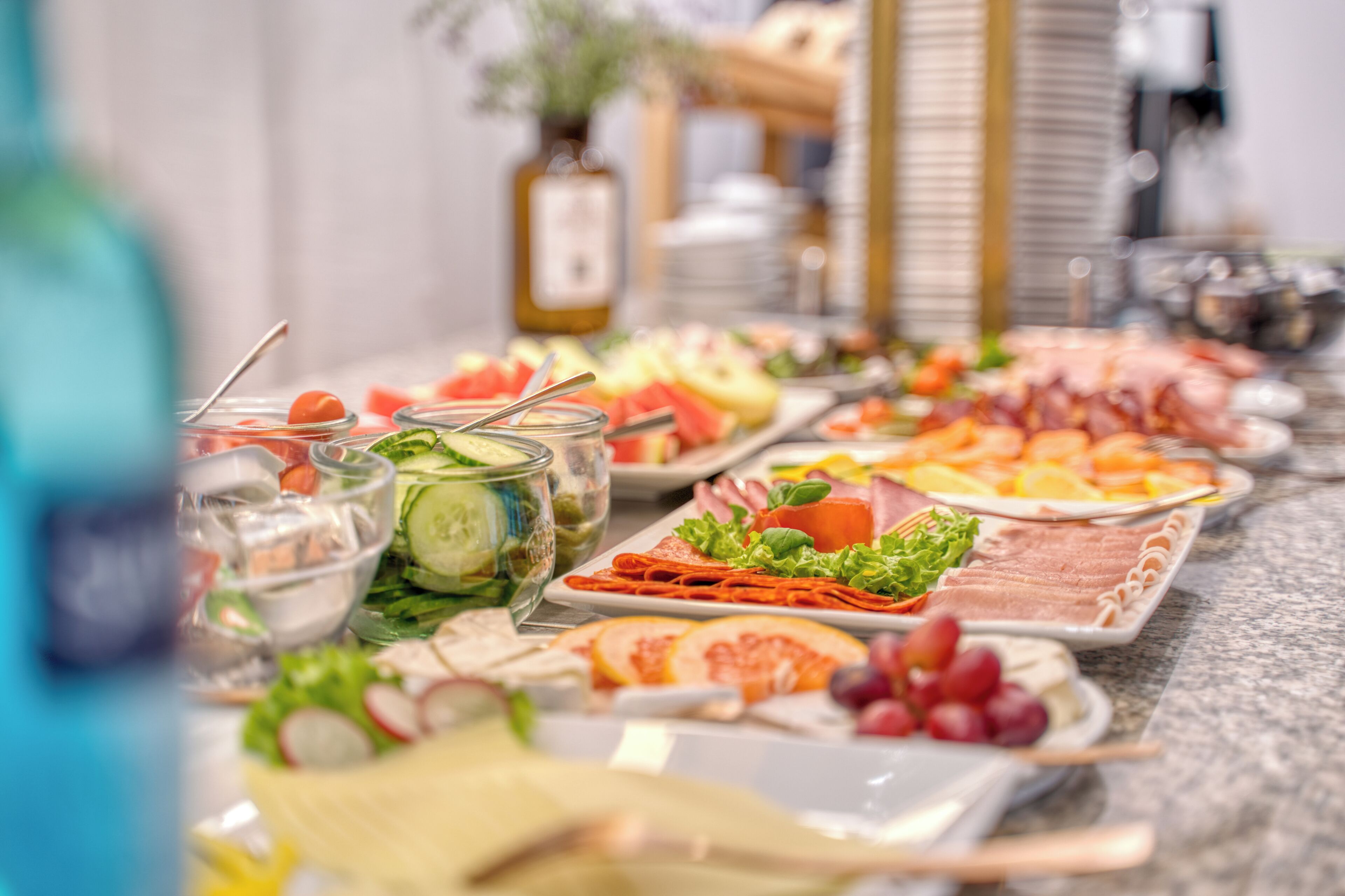 daily buffet breakfast (eur 15.00 per person)