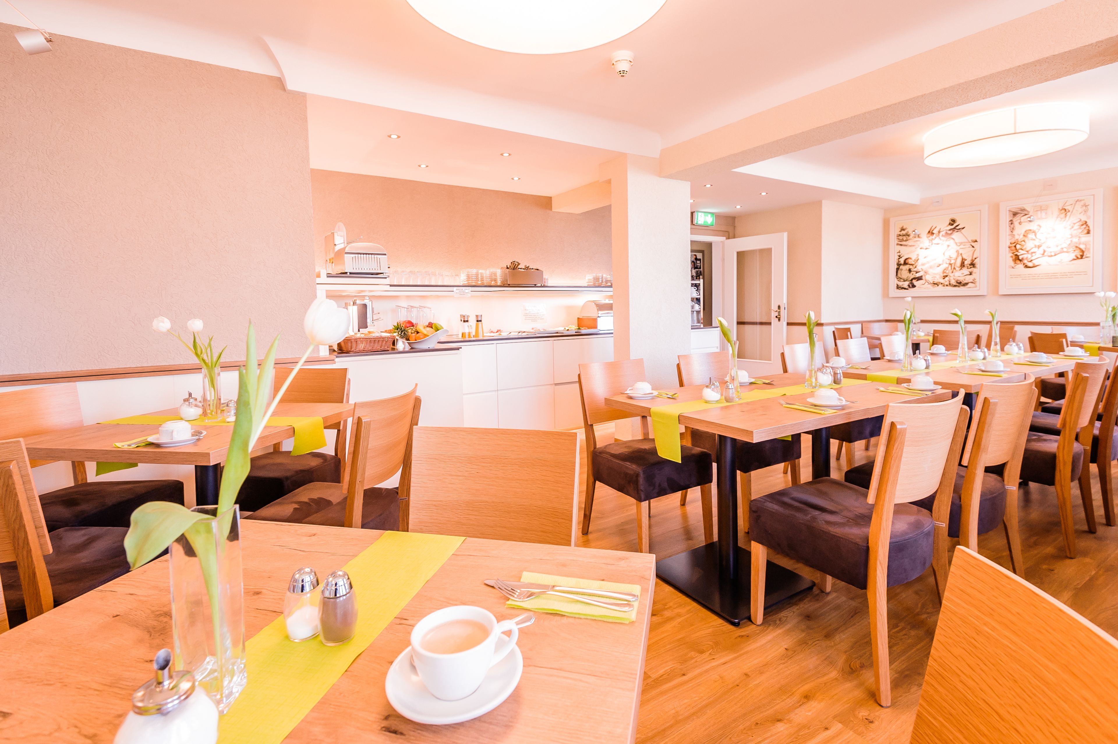 daily buffet breakfast (eur 15 per person)