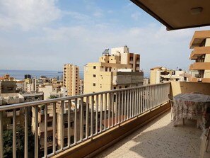 Vue sur la plage/lâocĂ©an