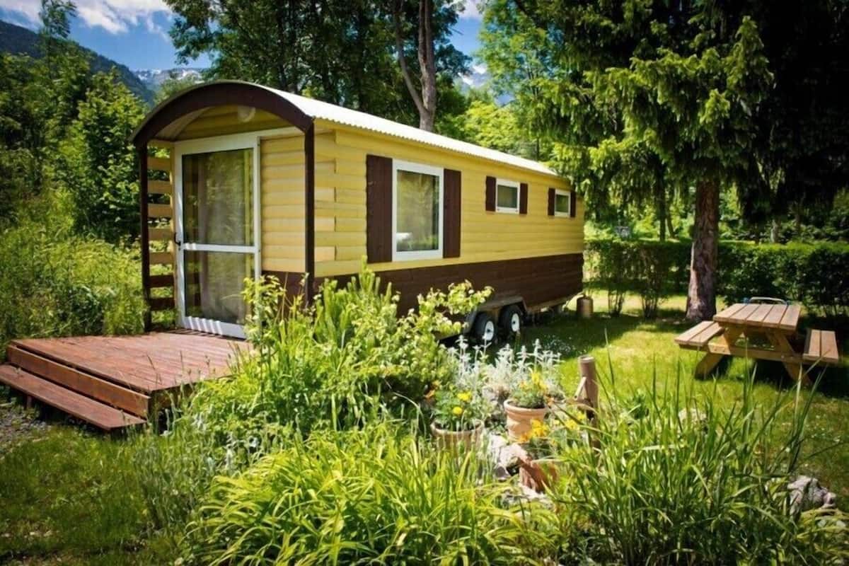Mobile Home, 1 Bedroom (Les Ecrins) | Terrace/patio