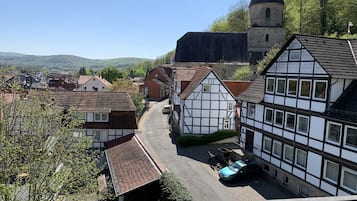 Blick vom Balkon