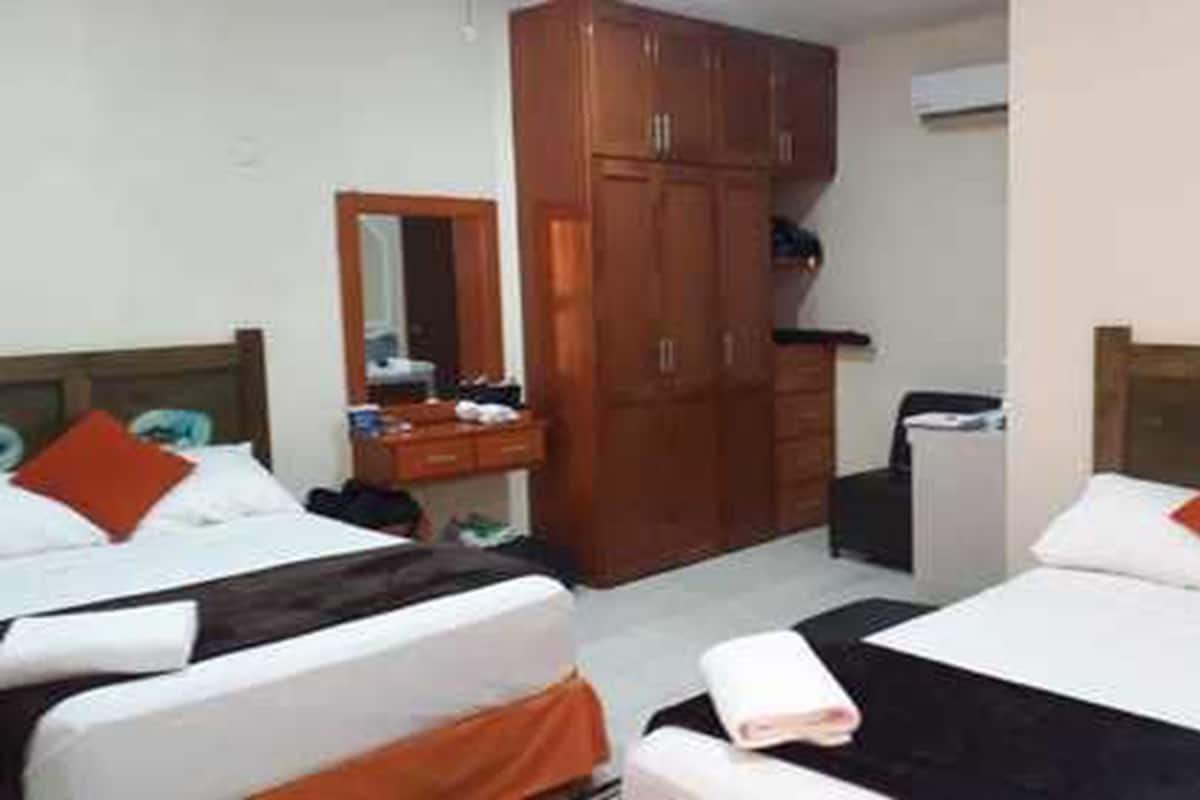 Comfort Room, 2 Double Beds, Accessible | Egyptian cotton sheets, premium bedding, individually decorated, desk