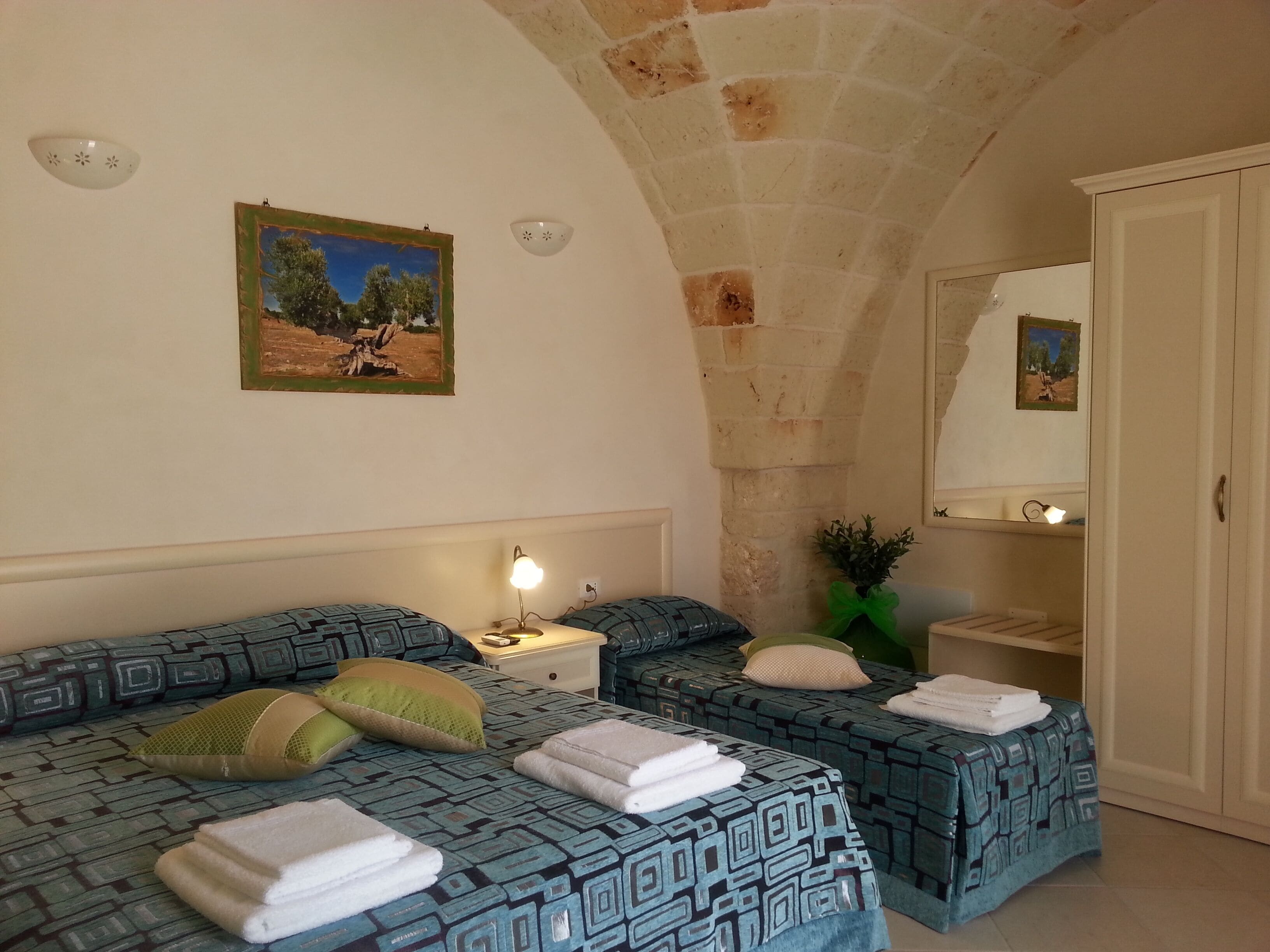 Family Triple Room, Garden View (Ulivo) | View from room