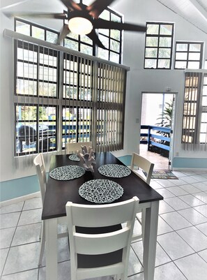 Premium Chalet, 1 Queen Bed with Sofa bed, Kitchen, Ground Floor | Living area | LCD TV