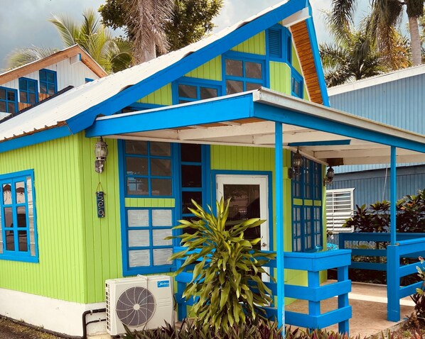 Premium Chalet, 1 Queen Bed with Sofa bed, Kitchen, Ground Floor | Individually decorated, individually furnished, iron/ironing board - Blue House Joyuda (Cabo Rojo)