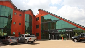 Fachada de la propiedad