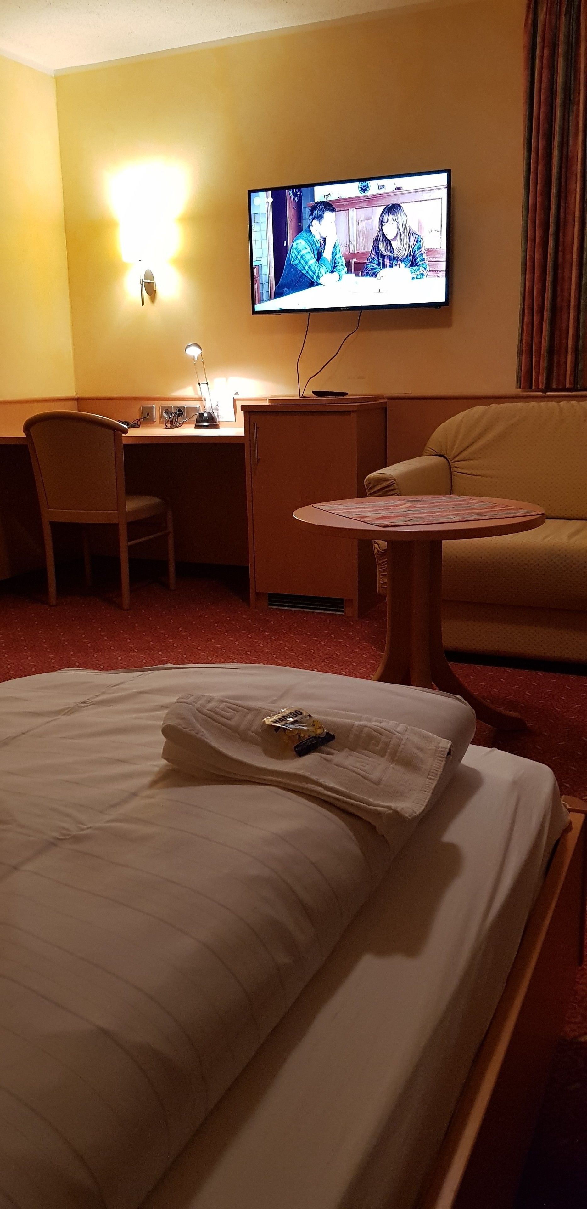 superior double room | in-room safe, desk, blackout curtains, iron/ironing board
