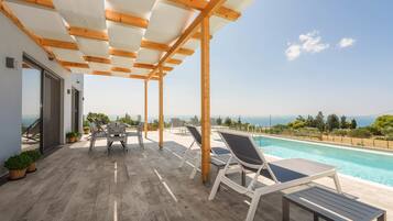 Apartment, 3 Bedrooms, Private Pool | In-room safe, iron/ironing board, free WiFi, bed sheets