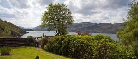 Uitzicht vanuit accommodatie