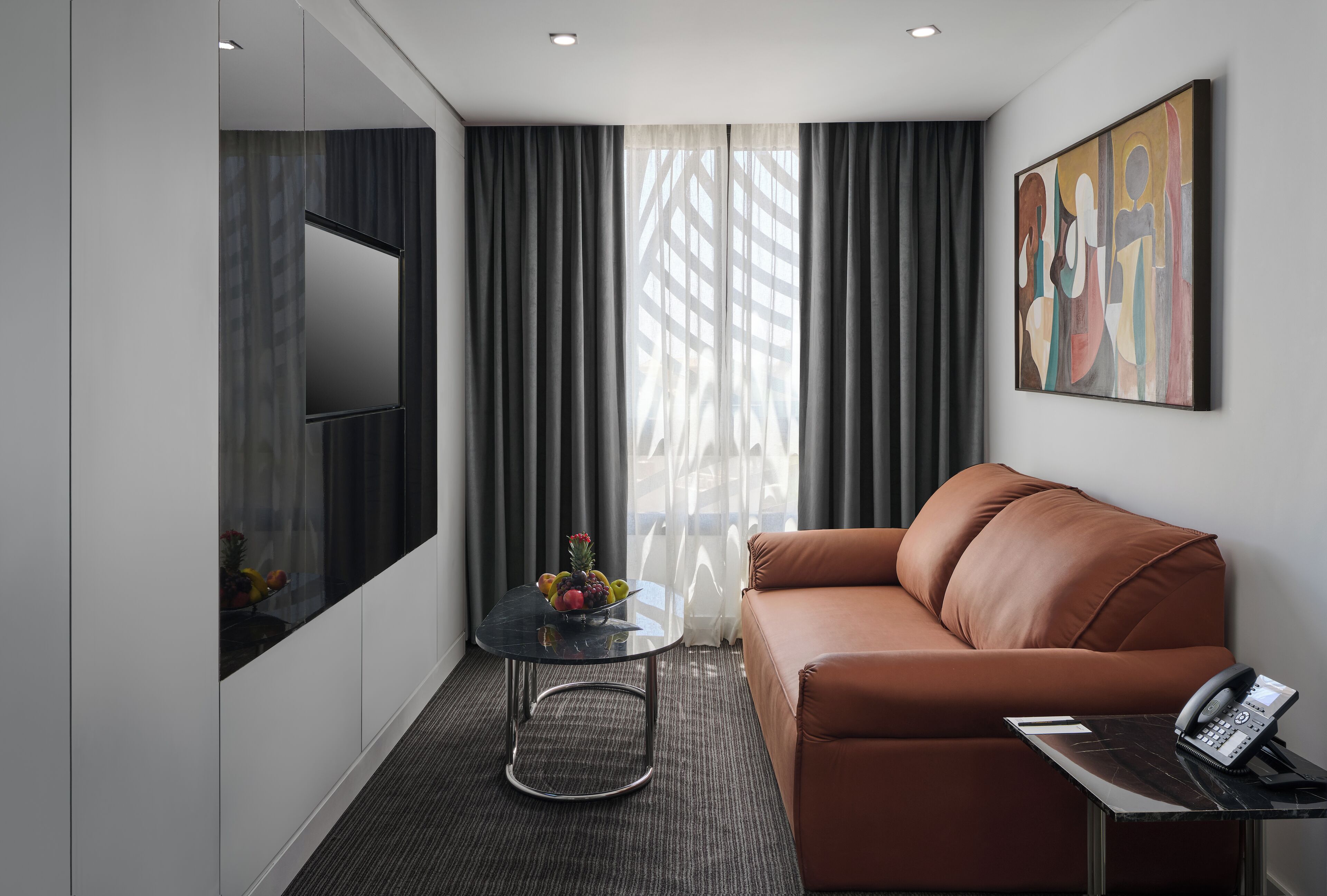43-inch LED TV with satellite channels, TV