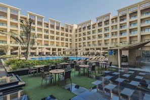 Indoor pool, 2 outdoor pools, pool cabanas (surcharge), pool umbrellas