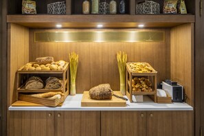 Morgenmadsbuffet hver dag mod et gebyr