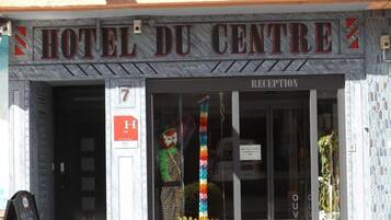 Entrada de la propiedad