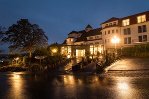 Front of property – evening/night