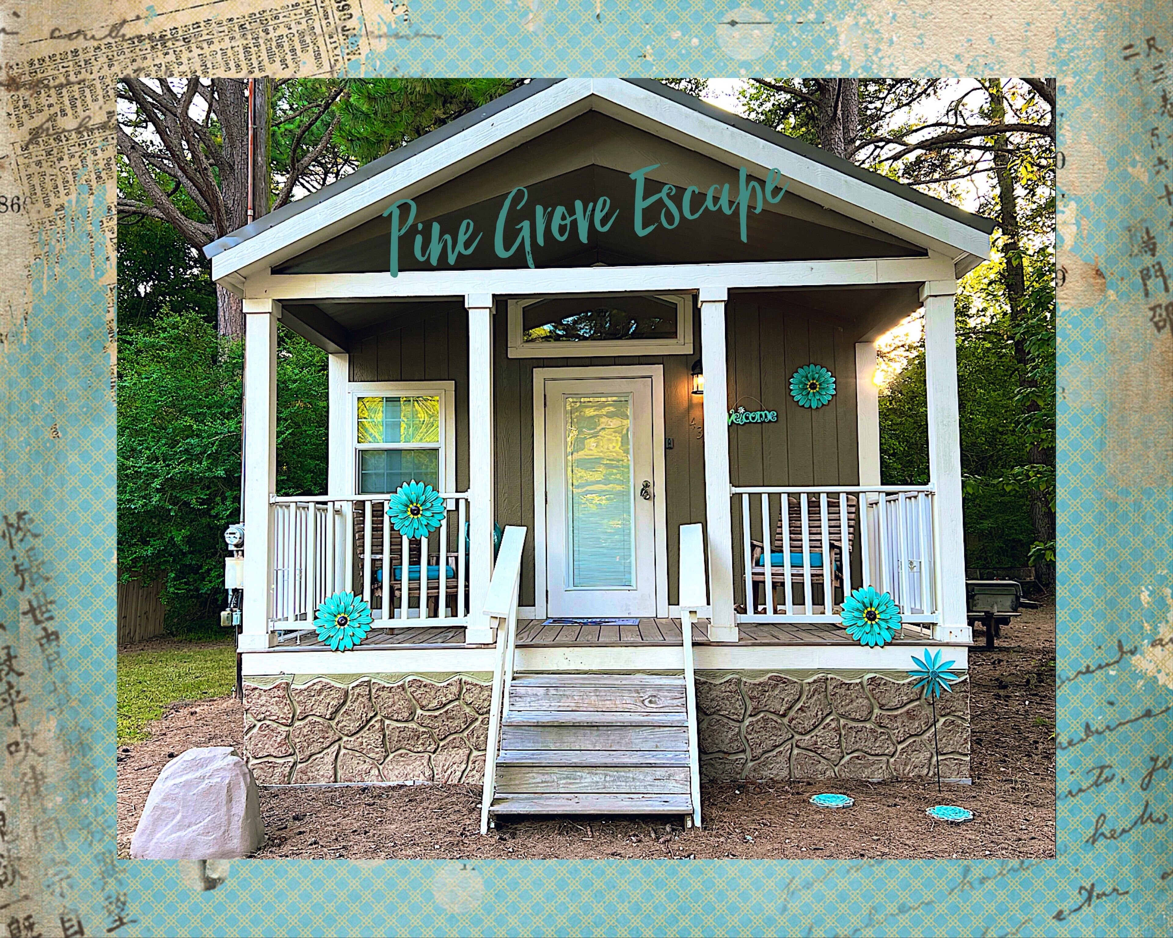 Come escape in the cozy pine grove!!!!