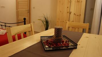 Dobbeltrom | Spiseområde på rommet