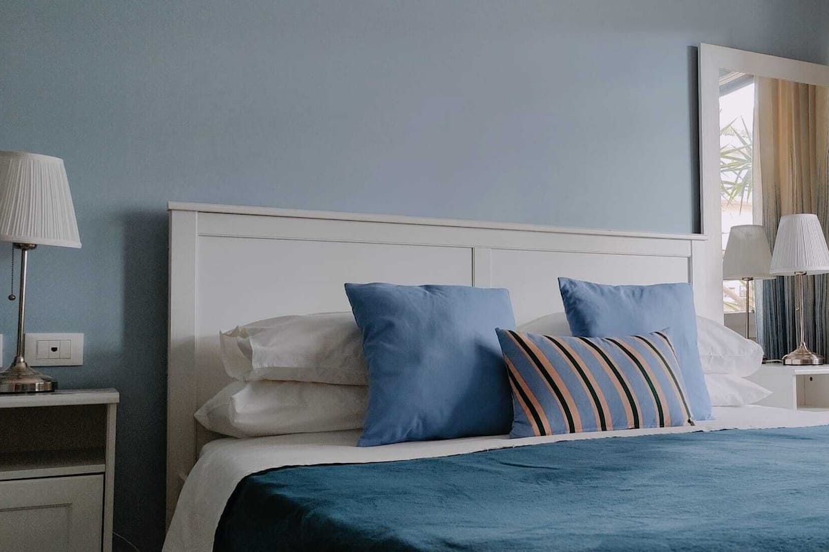 Doppia panoramica, 1 camera da letto, vista città | 2 camere, biancheria da letto di alta qualità, copriletto in piuma