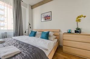 Classic Apartment | Seterika/papan seterika, Wi-fi percuma, cadar katil 