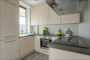 经典公寓 | 私人简易厨房 | 冰箱、烤箱、炉灶、洗碗机