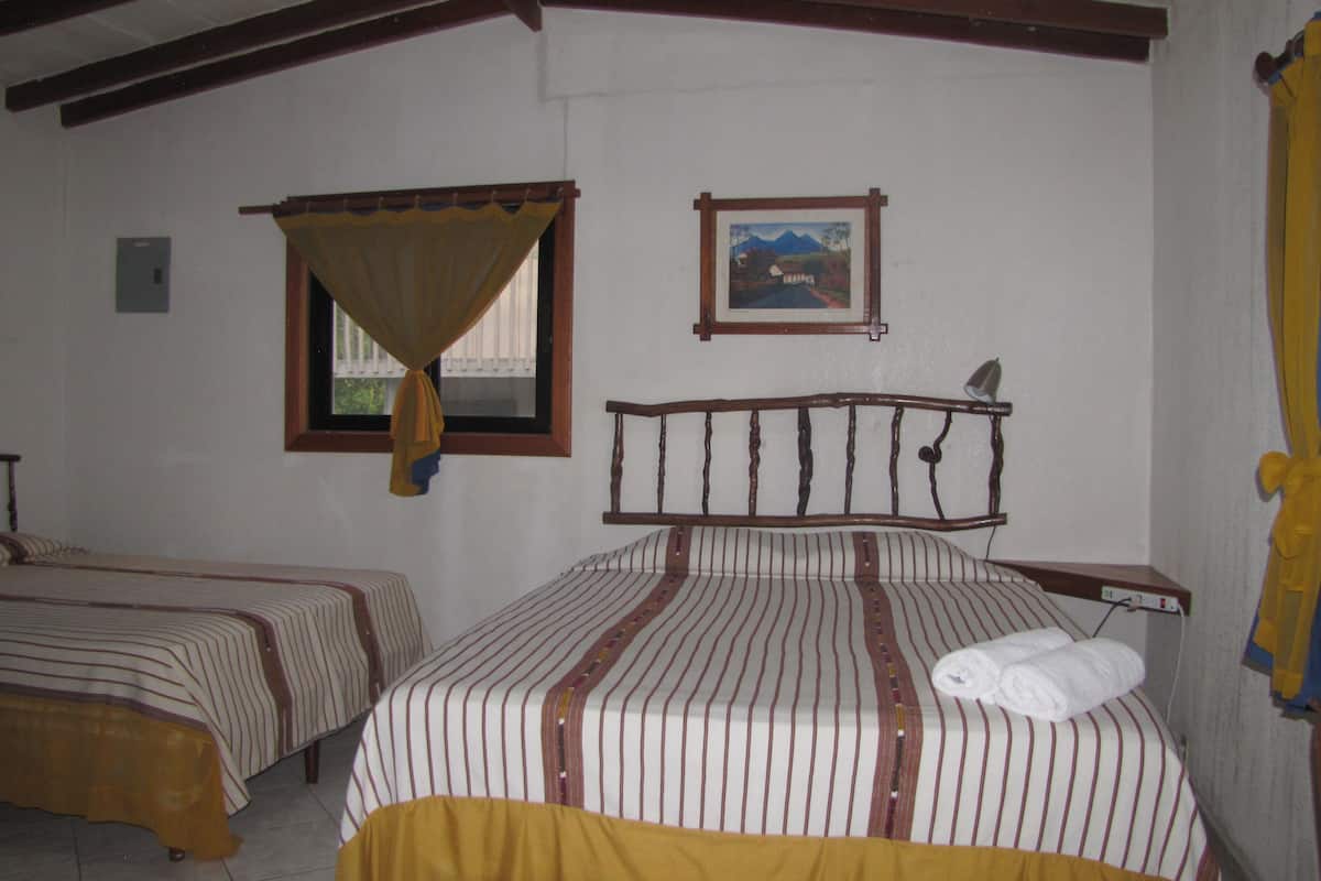Suite, 2 Double Beds, Non Smoking | 1 bedroom, in-room safe, bed sheets