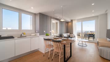 Standard Apartment, 2 Bedrooms, Terrace | Living room