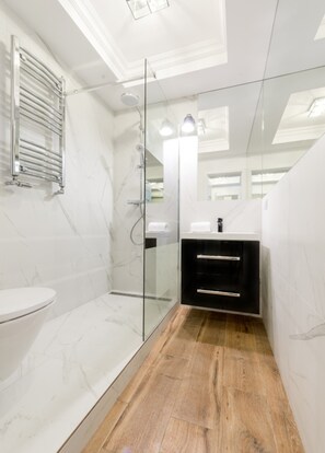Economy Apartment | Bathroom | Shower, free toiletries, towels