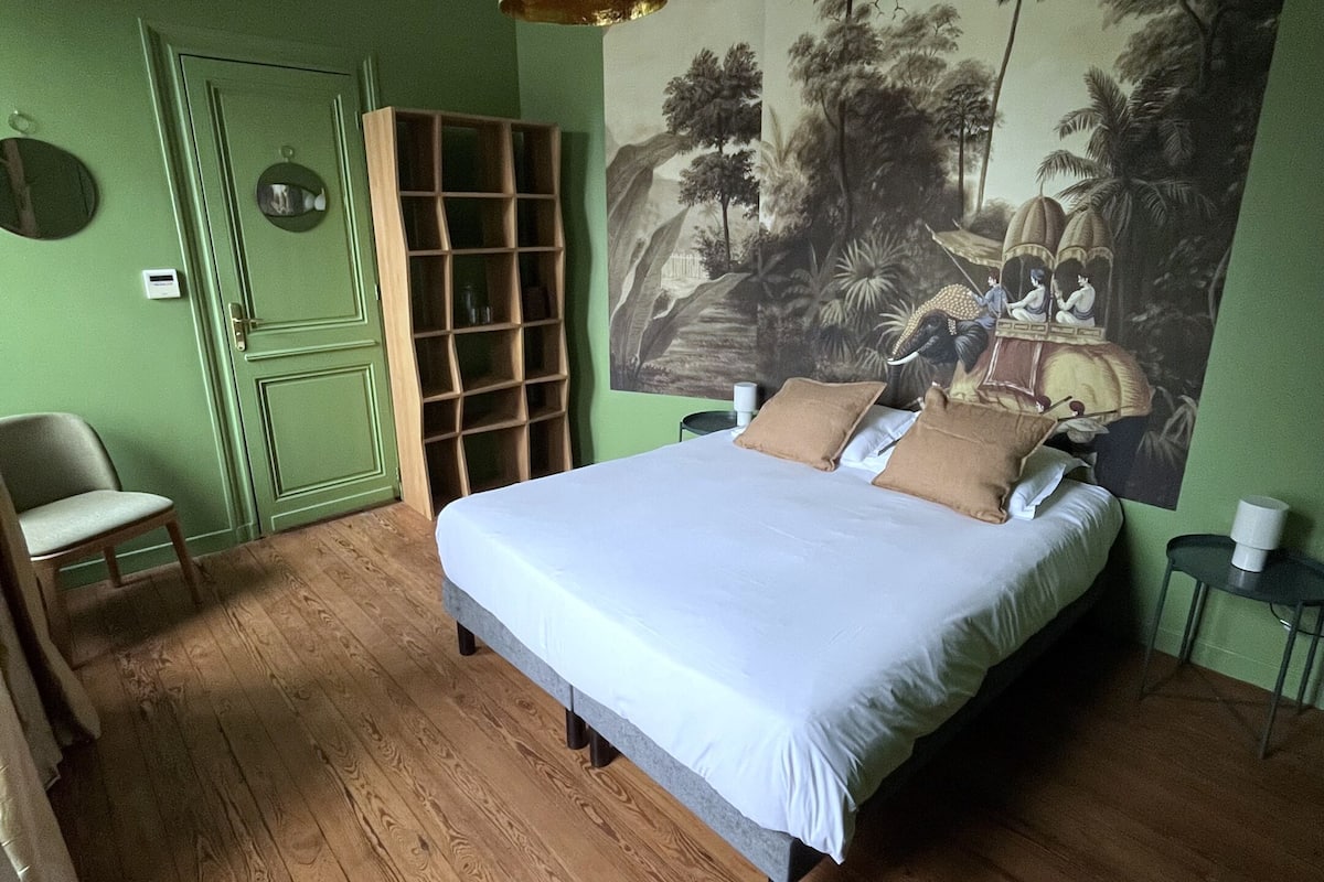 Phòng đôi Deluxe, quang cảnh vườn (Camille Jullian)