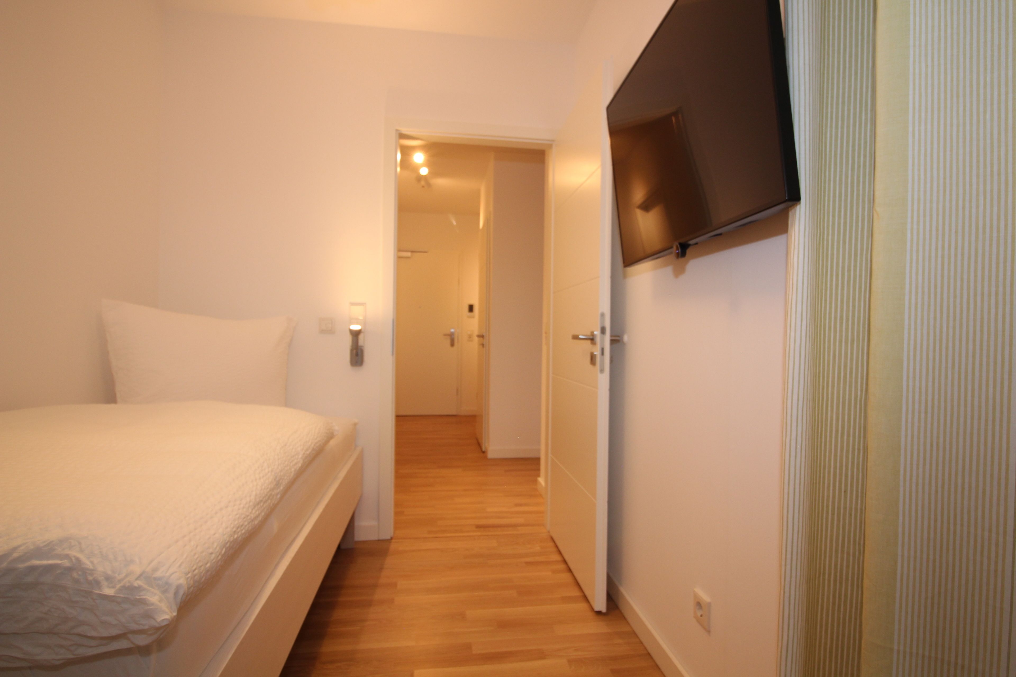 2 chambres, literie hypoallergénique, rideaux occultants