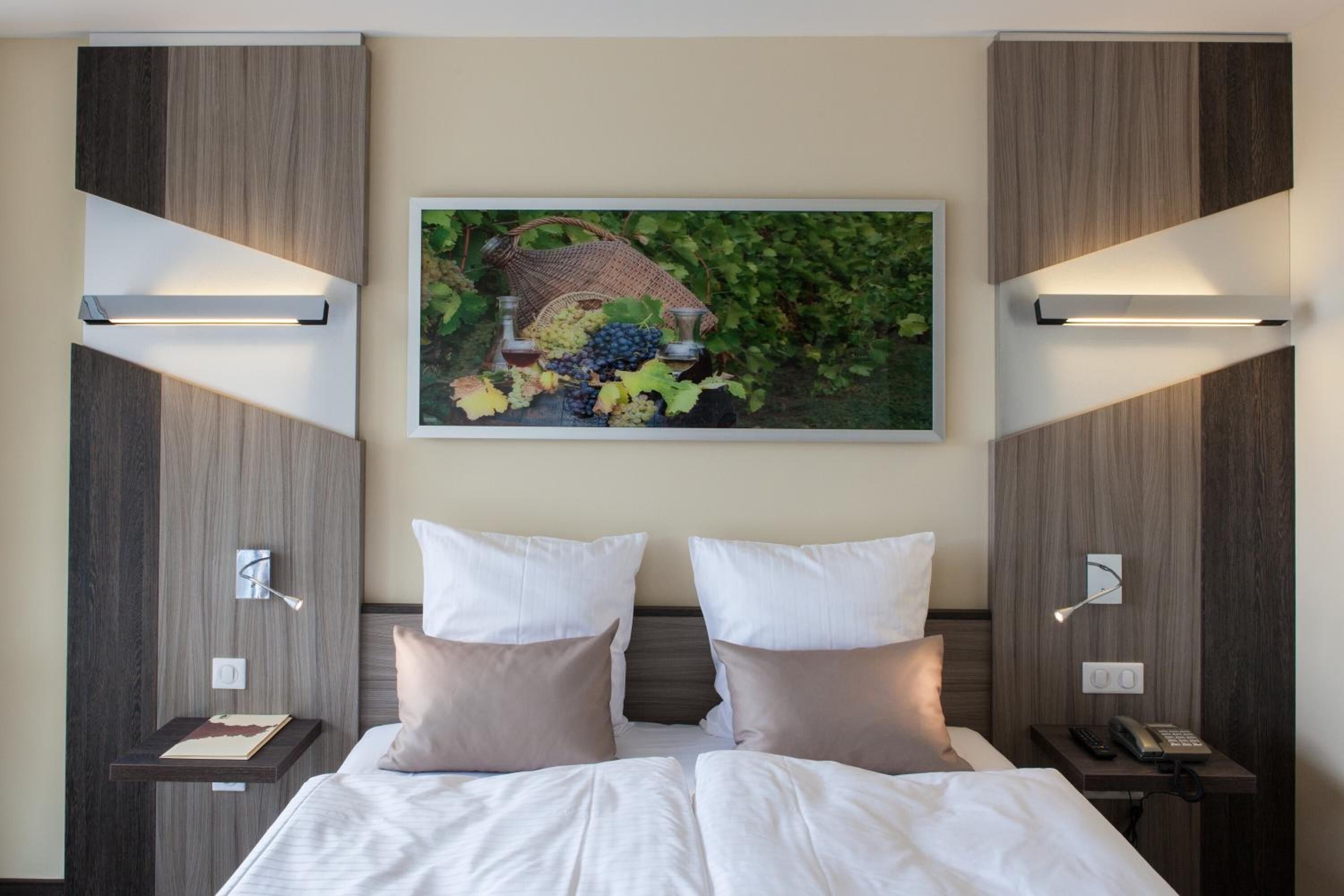 individually decorated, individually furnished, desk, blackout curtains