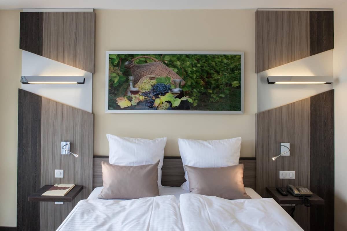 individually decorated, individually furnished, desk, blackout curtains