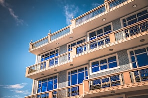 Façade de lâhĂ©bergement